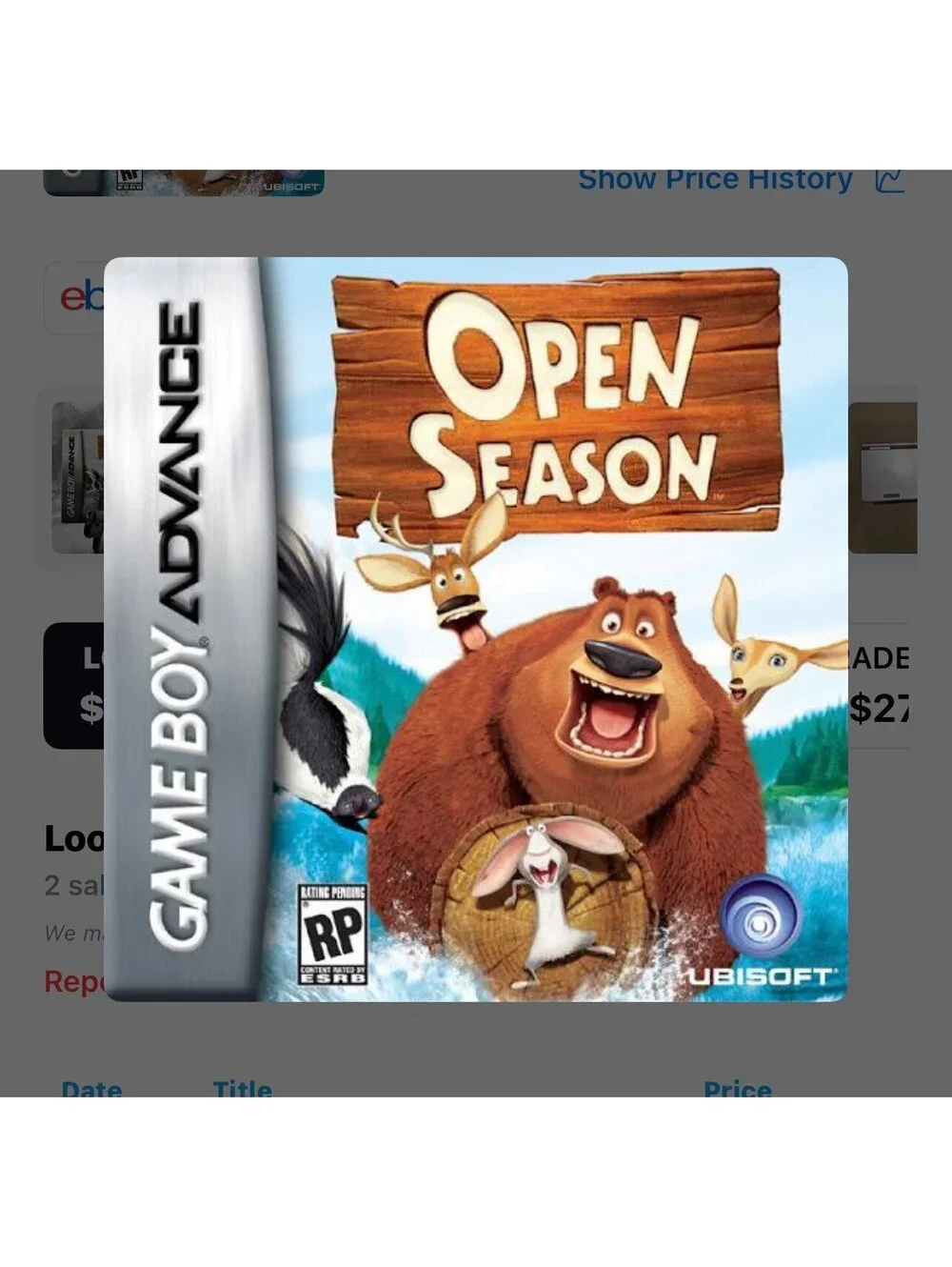 Open Season for Gameboy Advance